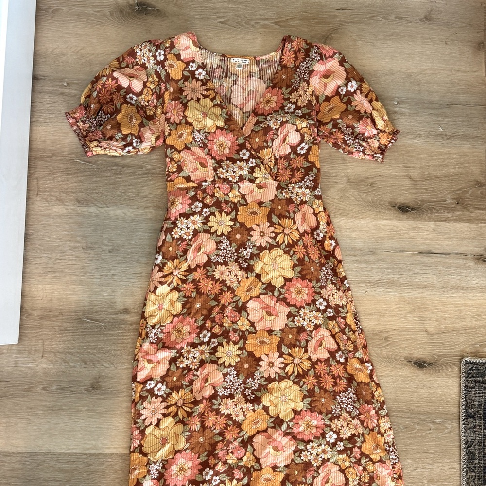 Billabong x Salty Blonde floral dress